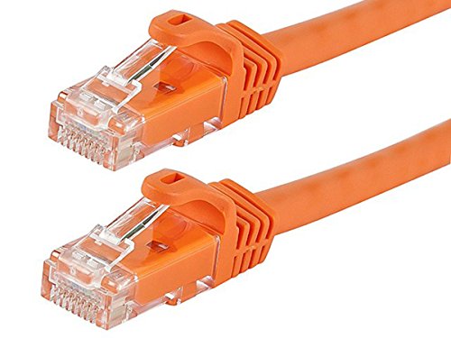 Monoprice 10FT FLEXboot Series 24AWG Cat6 550MHz UTP Ethernet Bare Copper Network Cable.