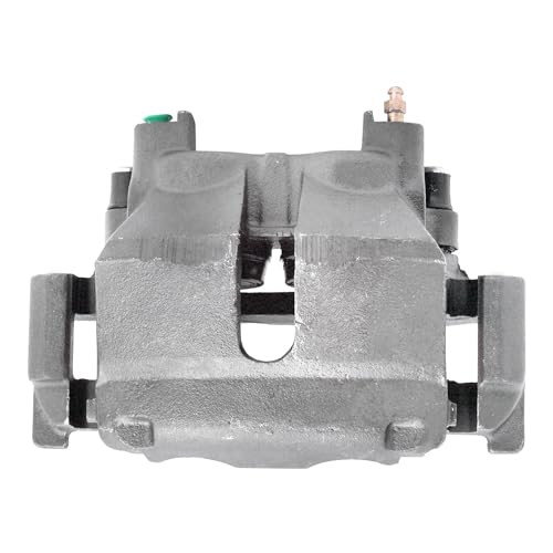 Image of Detroit Axle - 2 Front Brake Calipers for Jeep 1999-2002 Grand Cherokee | [ATE Caliper], 2000 2001 Disc Brake Calipers with Bracket Assembly Replacement