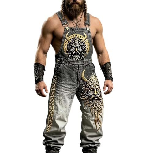 Ropa vikinga para hombre perfecta en conciertos de hip hop y festivales