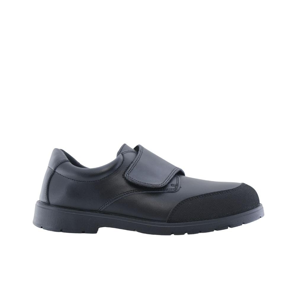 Zapato Colegial Unisex Fabricados en Piel - Muy Cómodos de Fácil Apertura con Velcro - Made in Spain.