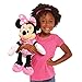 Disney Junior Mickey Mouse Large Plush Minnie Mouse, Officially Licensed Kids Toys for Ages 2 Up by Just Play