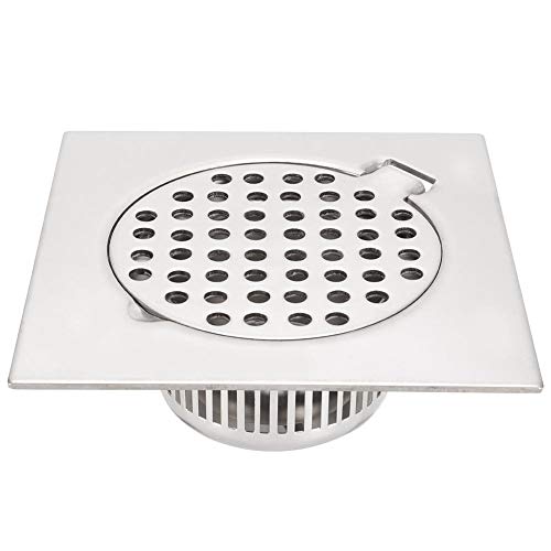 Mootea Shower Drain,Stainless Steel Shower Drain Floor Drain Waste Drainer Bathroom Kitchen Balcony
