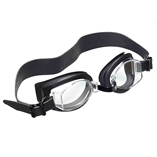 EXEZE Rider Occhialini da Nuoto Unisex - Nero