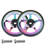 Roue de vélo pliable en aluminium avec roulements scellés, roue de rechange pour pneu de secours pliable ou stationnement (coloré)