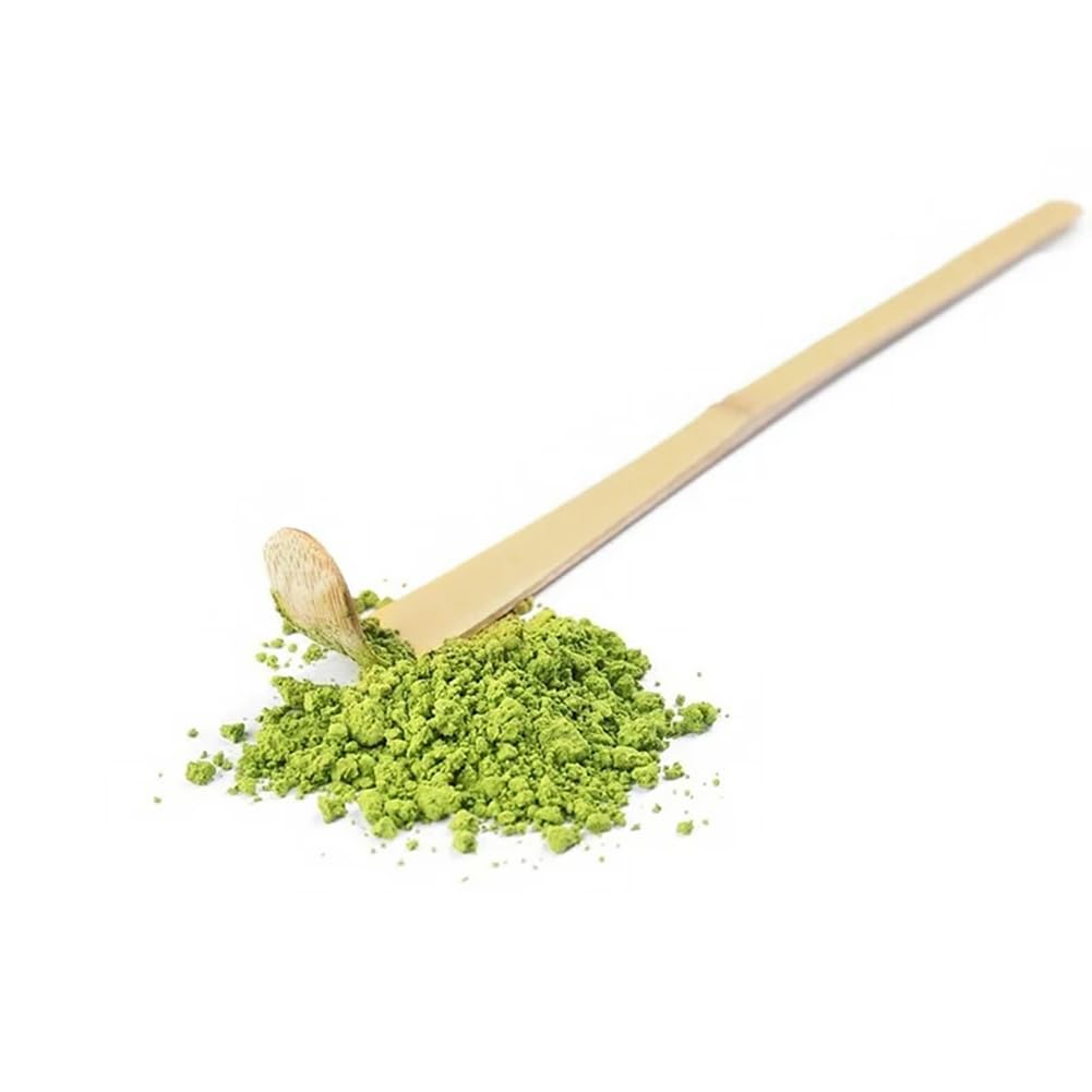 ECYC 20 Pcs Natural Bamboo Matcha Scoops, Japanese Matcha Tea Scoop Bamboo Chashaku Green Tea Spoon for Tea Coffee Powder Spices Condiments