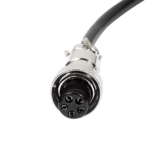 Sourcingmap GX12 2M Joint Type 5 Pin Female Aviation Socket Connector Electrical Cable - Image 3