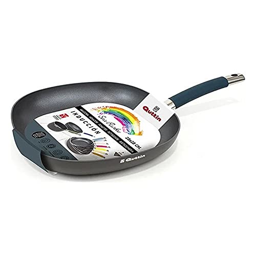 Poêle grill Rainbow de 28 cm striée pour marquer les viandes comme au barbecue