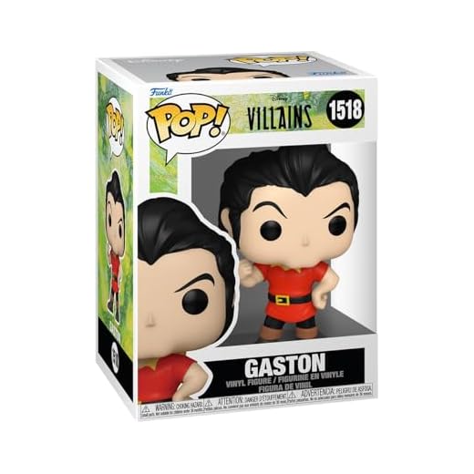 Funko Pop! Disney: Villains - Gaston - Disney Villains - Figura de Vinilo Coleccionable - Idea de Regalo- Mercancia Oficial - Juguetes para Niños y Adultos - Movies Fans