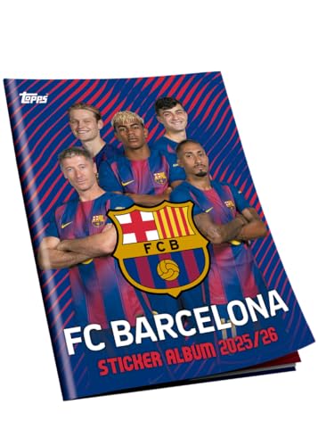 FC Barcelona Sticker Album 2025/26 – Edición Oficial Topps - Set Completo
