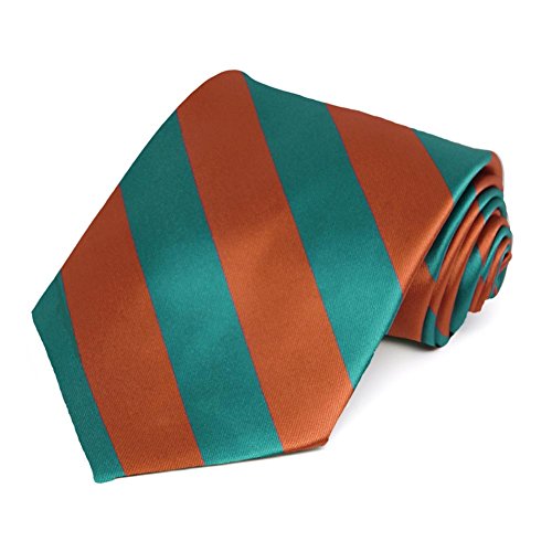 Image of tiemart Men's Striped Tie Standard Length