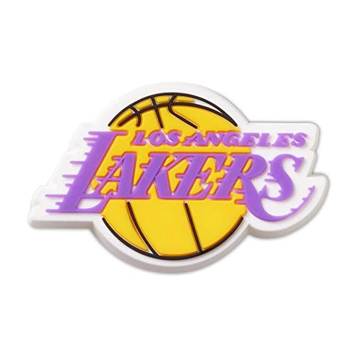 Crocs NBA Shoe Charms | Jibbitz LA Lakers Logo One Size