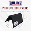 BULLKE USA-Made Rooftop Pipe Support CTL - 6 Heavy Duty - 250 lbs Capacity - Pipe Cradle & Conduit Support - 100% Recycled Plastic - 4 Pack