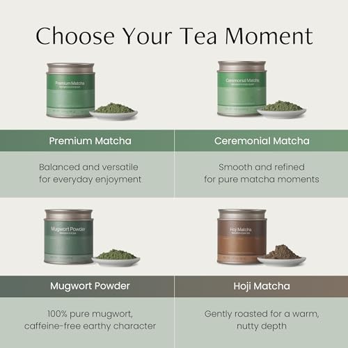 Té Matcha Hoji en polvo 40g sabor a chocolate miniatura 6