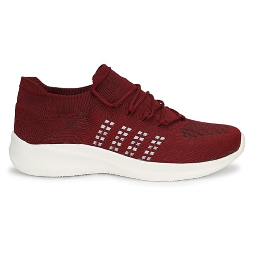 Image of Kraasa Women 4195 Casual Shoes | Sneakers for Daily Use and Casual Outfits | Fashion Footwear | Soft Cushioned Insole
