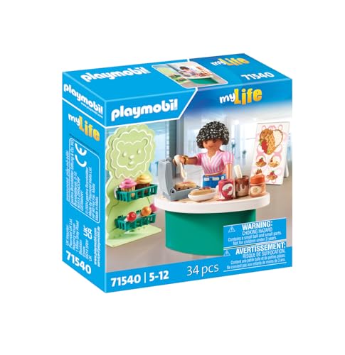 Jeux D'imitation Stand De Gaufres Playmobil La Boite - vue 6