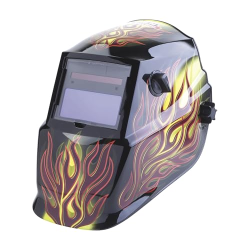 Lincoln Electric Welding Helmet, Brown, Ratchet, Plastic