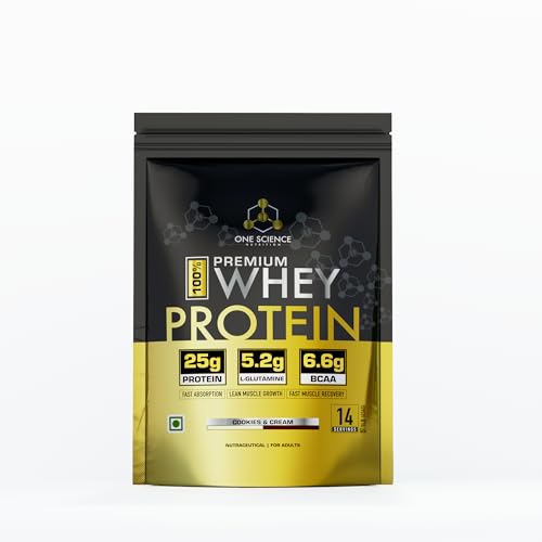 Image of One Science Nutrition Grass-Fed Whey | 25g Protein per Scoop | Muscle Repair, Lean Mass & Recovery Support | cookies & Cream 1lb