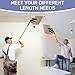 Adjustable Paint Shield Holder - 360° Angle Spray Shield for Cardboard or Plastic, Extended Painting Tool for Walls & Ceilings, Perfect for Paint Spraying or Brush