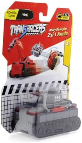 Transracers Dönüşen Araçlar Tanklar Komuta Tankı/Vinç - Görsel 2