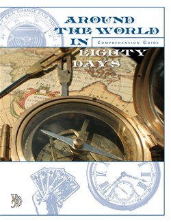 Unknown Binding Around the World in 80 Days Comprehension Guide Book