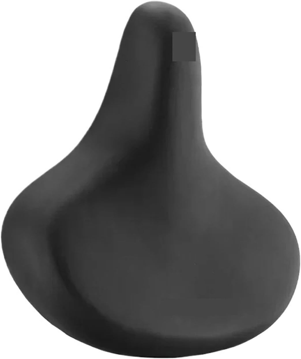 Oversized Comfort Bike Saddle - PVC Leather Surface, Soft Shock Absorption, Water-Resistant Cushion for All Cycling