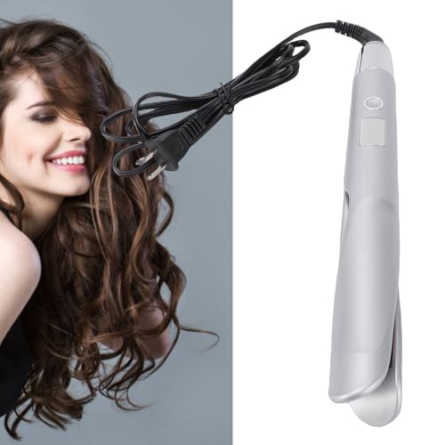 Plancha para cabello 2 en 1 con display digital miniatura 6