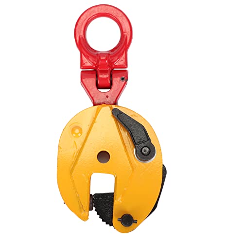 mopam Vertical Plate Clamp 2200lbs/1T Steel Plate Lifting Clamp Jaw