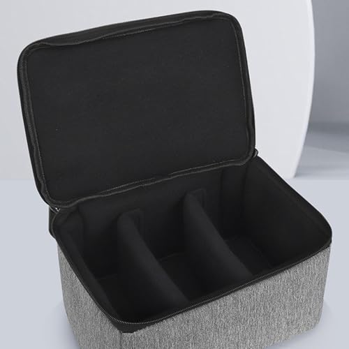 Bolsa Protectora Resistente a Golpes para Carrete, Organizador de Accesorios de Pesca, Gris, Talla M miniatura 3