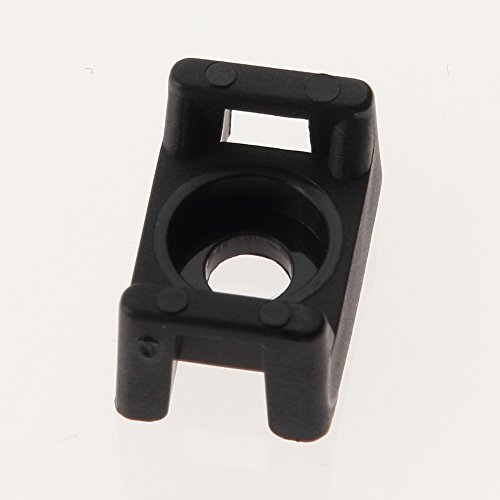 Attaches de câble haut de gamme Panduit TM3S8-C100 polypropylène noir durable - 3