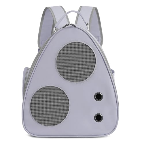 犬キャリーバッグ ペット用 メッシュ 安定性 軽量 快適 通気 飛出し防止リード付き 旅行 防災 室内用可 リュック 犬猫兼用 猫専用キャリーバッグ 猫/犬/うさぎ用小屋 通気性 頑丈 携帯やすい 35*24*38 CM