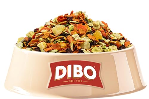 Gemüse-Frucht-Mix, 1kg-Beutel, Futterergänzung als gesunde, natürliche Ernährung für Hunde von DIBO, Hundefutter, Barf, B.A.R.F.