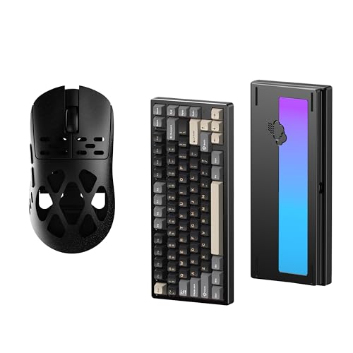 AJAZZ AM3 MAX�Q�[�~���O�}�E�X(Balck)�{WOBKEY Rainy 75 ���J�j�J���L�[�{�[�h(Color (�u���b�N �p���z��))