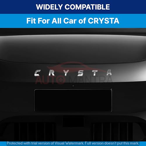 Image of Crysta Self Adhesive | Metal Sticker Logo Badge 3D Emblem Car Sticker