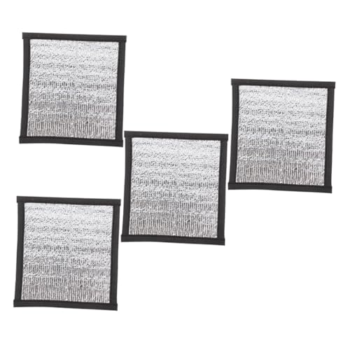 4 pads térmicos para reptiles con película reflectante