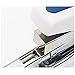 FEELIN Staplers for Desk Desktop Stapler Durable Metal Stapler 50 Pages Capacity Multifunctional Single Finger Contact Stapler Suitable for Office Or Desk White Heavy Duty Stapler