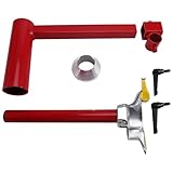 Fegtrtyoa Passend für die Meisten Autoreifen. Manueller Reifenmontierapparat mit Entenkopf-Montagesatz, Reifenmontageausrüstung mit