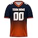 Zaanga Custom Football Jersey City Personalized Stitched/Printed Name Number Mesh Gradient Sport Uniforms for Men Women Youth