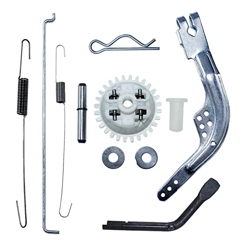 Riiichflowshop Conjunto de Engranajes del Gobernador Cortacésped Gasolina para GX140 GX160 GX200 5.5HP 6.5HP 168F Motor Gas Repuesto Accesorio del Motor Acero Inoxidable