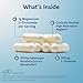 Jarrow Formulas Magnesium L-Threonate, MagMind Stress Resistance with L-Theanine and Rhodiolife, High Absorption Magnesium, Stress Relief and Mood Support, 60 Veggie Capsules, Up to a 30 Day Supply