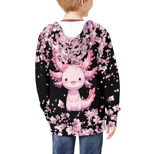 Image of Biyejit Kids Novelty 3D Graphic Printed Hooded Sweatshirt