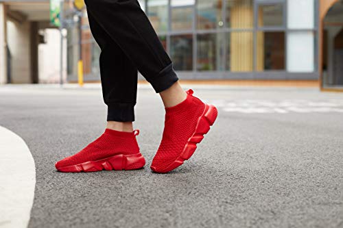 Image of Casbeam Men's Running Knit Comfortable Lightweight Breathable Casual Sports Shoes Fashion Sneakers Slip-On Walking Shoes
