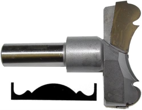 Magnate 8013B Rosette Carbide Tipped Cutter - 3-5/16 Cutting Diameter; 1/2 Shank Diameter