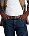 Reversible Leather Belt - Casual for Men's Jeans with Double Sided Strap