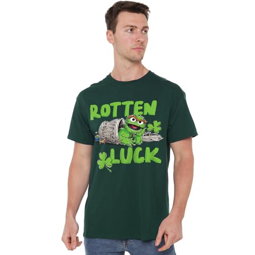 T-Shirt Sesame Street Oscar idéal pour un style streetwear vintage au quotidien
