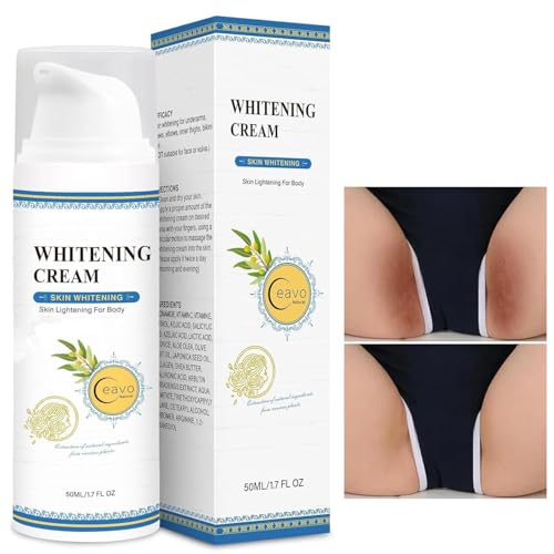 Skin Whitening Cream Bleaching Cream for Body Intimate Area, Private Parts, Underarm, Knees, Elbows,...
