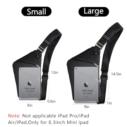 Anti-Theft Waterproof Shoulder Backpack Sling Chest Crossbody Bag Cover Pack Rucksack Bicycle Sport - Image 6