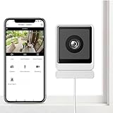 VHV 4MP Ultra HD Smart Window Security Camera - 2.4G/5G WiFi, Color Night Vision, 24/7 Cloud Recording, AI Motion Detection, Family Sharing (1PCS)