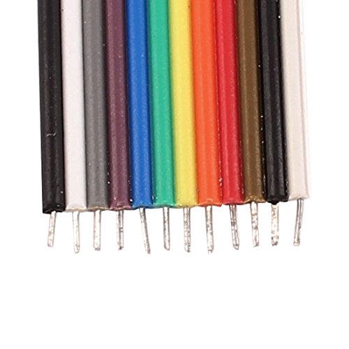 Aexit 5 piezas cables jumper 12P hembra 50 cm miniatura 2
