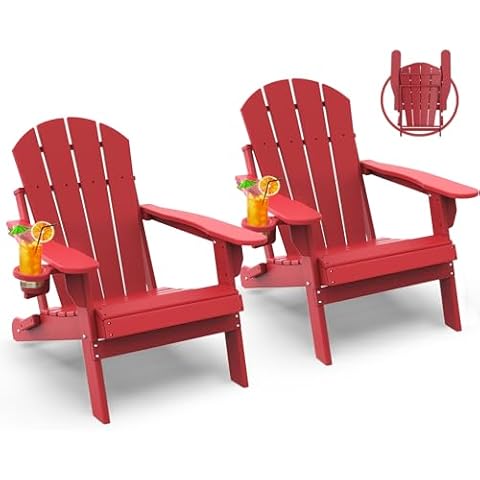 GREENVINES Folding Adirondack Chairs Set Cover
