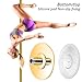 T-explorer Professional Stripper Spinning Dancing Pole Portable Removable 45mm Home Party Bar Gym Exercise Fitness Weight Capacity 330lb Gold Color